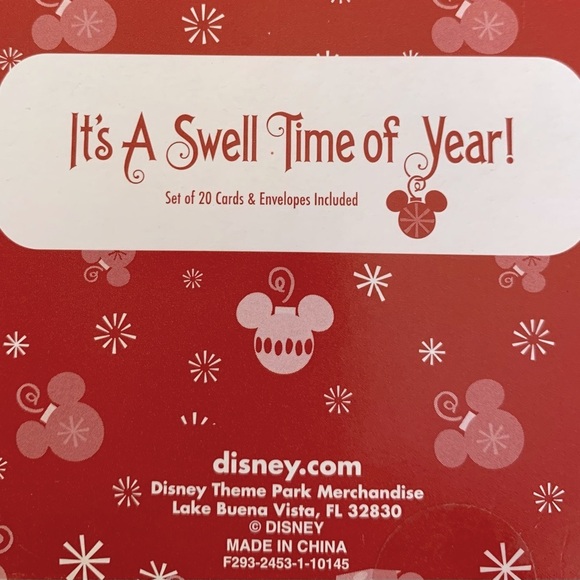 Disney Mickey Mouse Christmas Holiday Cards - 2 boxes - Picture 3 of 4